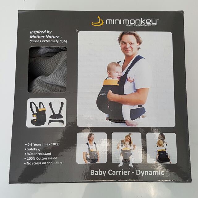 minimonkey dynamic baby carrier