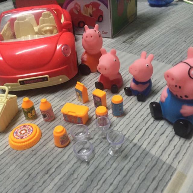 peppa pig picnic car