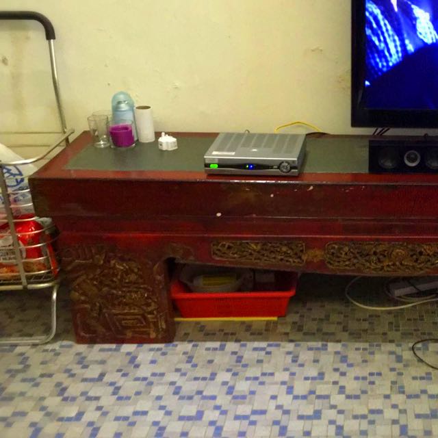 Hokkien Antique TV Console, Furniture & Home Living, Home Decor, Other