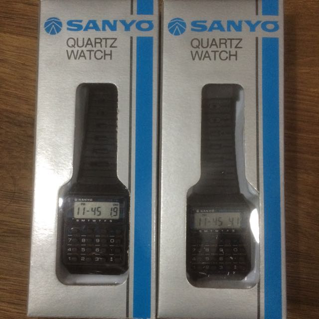 sanyo calculator watch