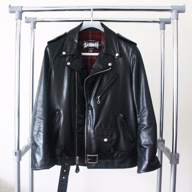Schott 626 Leather Jacket Tailored Sleeve