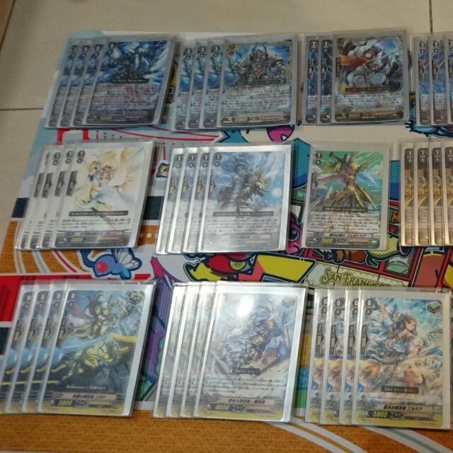 Cardfight Vanguard Karten Gold Paladin