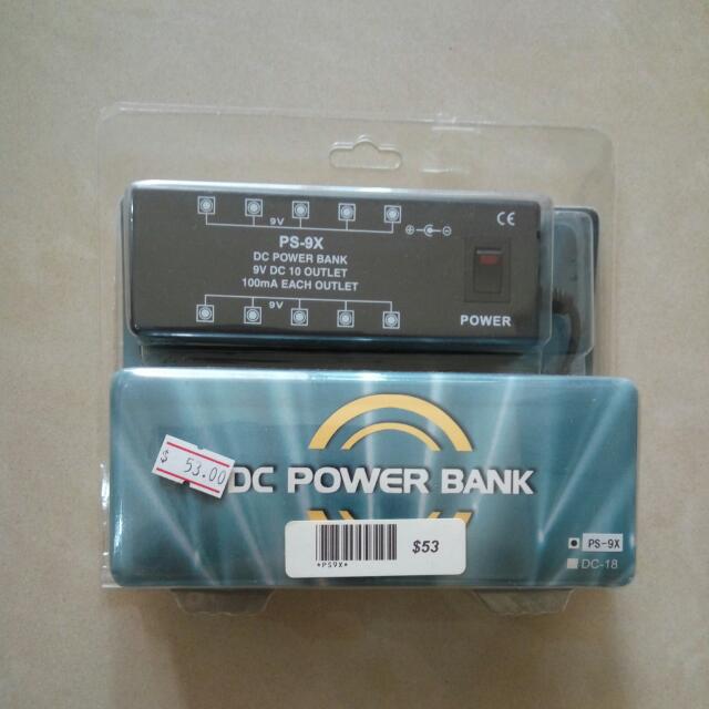 DC Power Bank Multi Pedal Power Supply AC/DC Adaptor, Hobbies & Toys