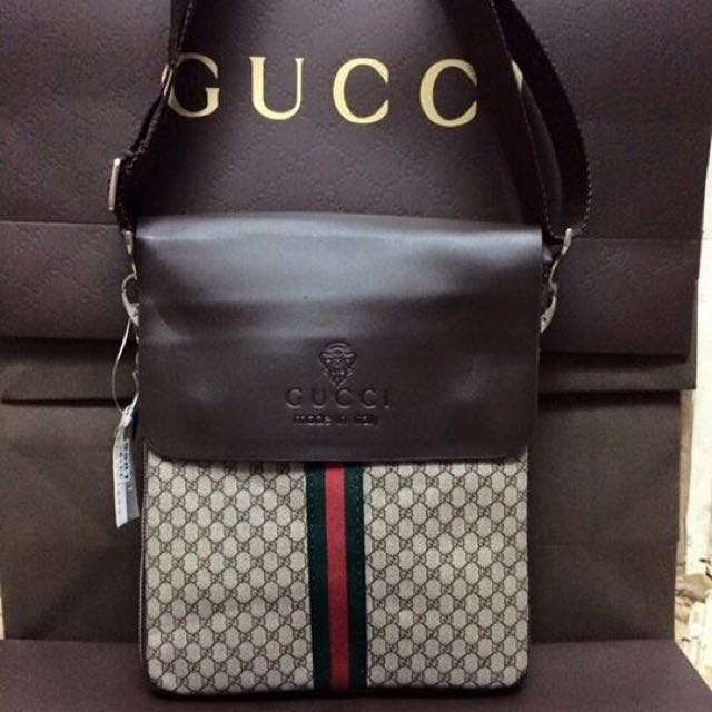 Gucci Sling Bag For Men, Men&#39;s Fashion, Bags & Wallets, Sling Bags on Carousell