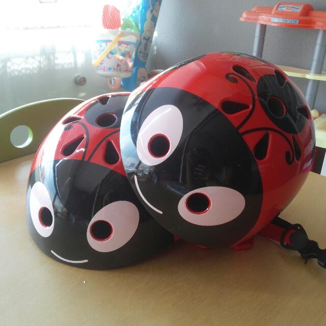 ladybird bike helmet