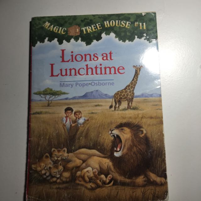 Get Wallpaper Magic Tree House 11 Lions At Lunchtime Books Stationery On HD