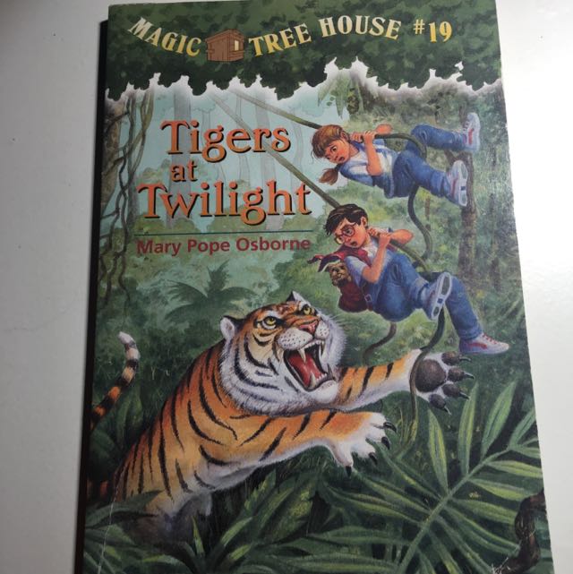 Get Wallpaper Magic Tree House 19 Tigers At Twilight Books Stationery On HD