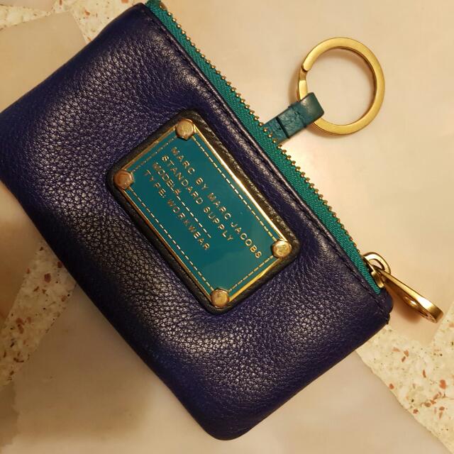 Marc jacobs top coin purse keychain