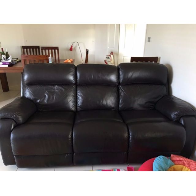 Nickscali Jonas 3 Seater 2 Electric Recliners Home Furniture