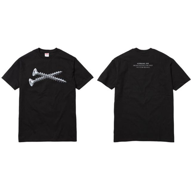 supreme screw tee