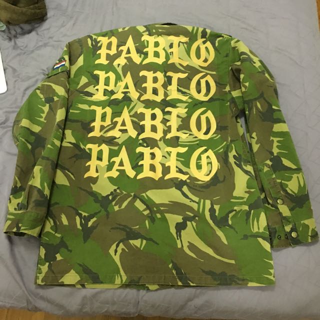 Pablo jacket camo top