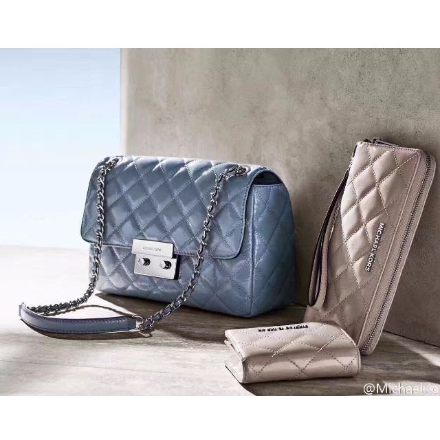 MICHAEL KORS Sloan Large Quilted Leather Shoulder Bag