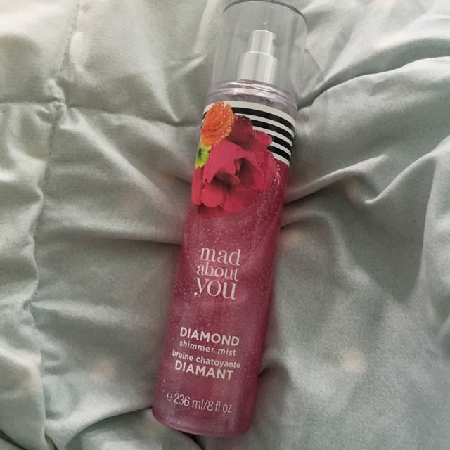 Bath Body Works Mad About You Diamond Shimmer Mist On