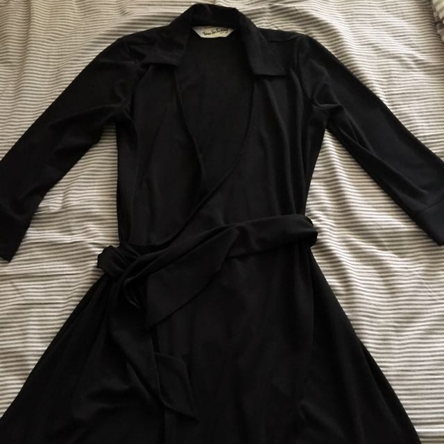 Dvf Black Wrap Dress Outlet Shop, UP TO 53% OFF | www.editorialelpirata.com