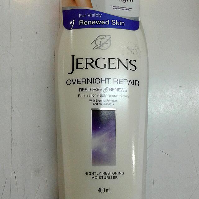 jergens overnight repair