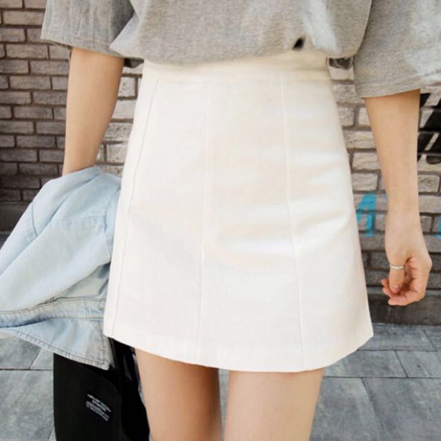 A line hot sale skirt korean