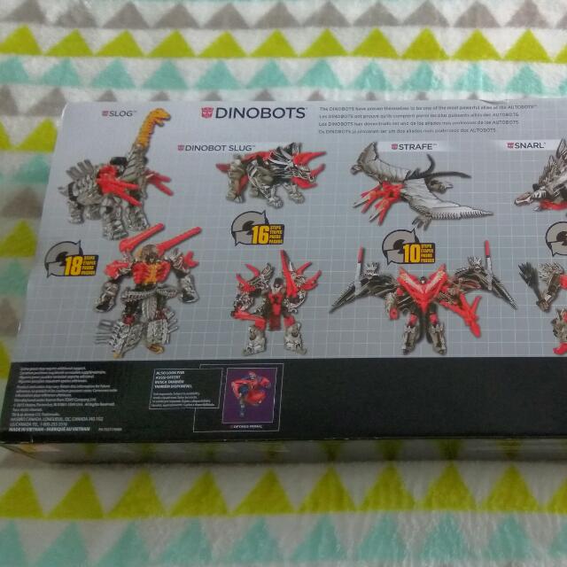Original Transformers Dinobots Platinum Edition (Slog + Dinobot Slug