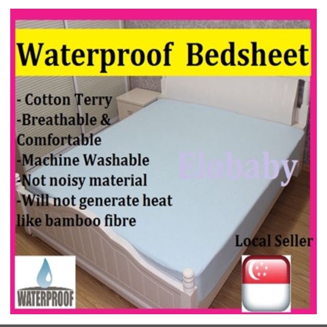 Waterproof BedSheet Waterproof Mattress Protector Many Sizes