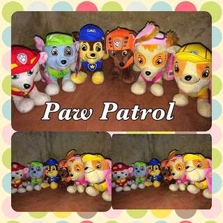 Paw Patrol Limited Stuff Toys