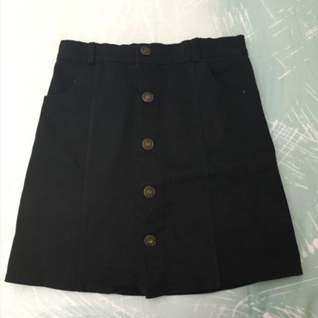 NENE - High Waist Plain Mini Pencil Skirt | YesStyle