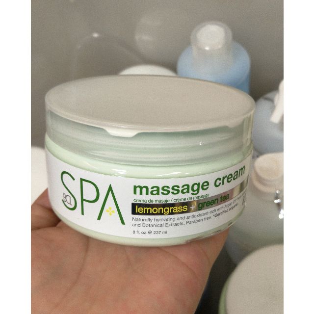 bcl spa massage cream lemongrass