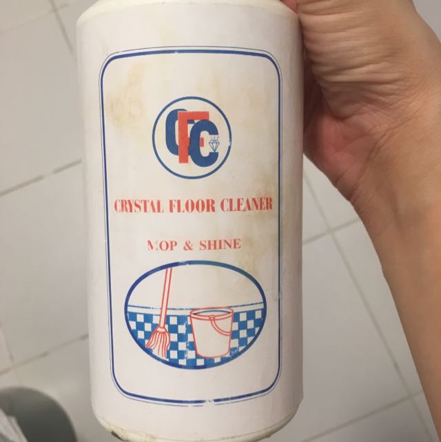 Cfc Crystal Floor Cleaner Bulletin Board Looking For On Carousell