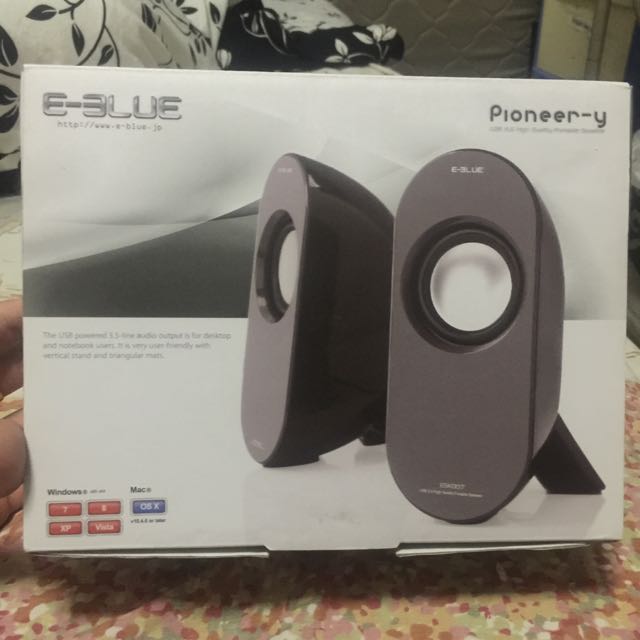 E Blue Pioneer y USB 2.0 High Quality Portable Speaker ESK007