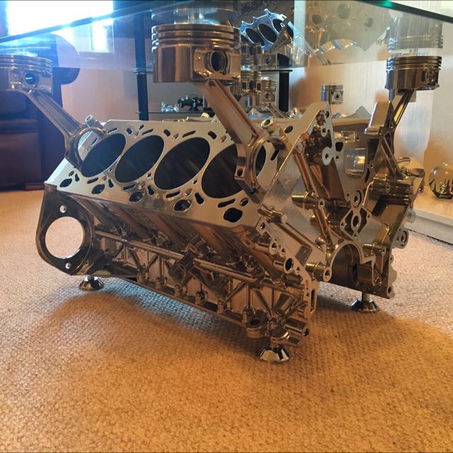 [On Hold] Engine Block Coffee Table, Hobbies & Toys, Stationery & Craft ...