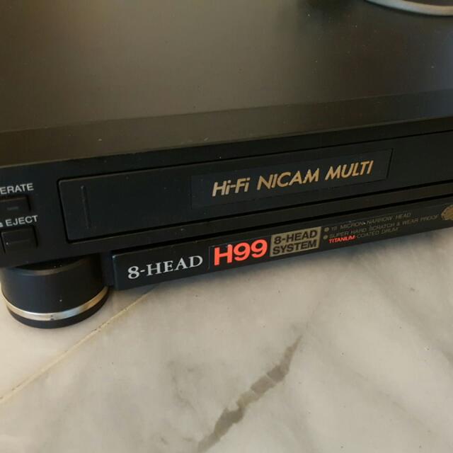 Sharp 8 Head VCR Player, TV & Home Appliances, TV & Entertainment, TV