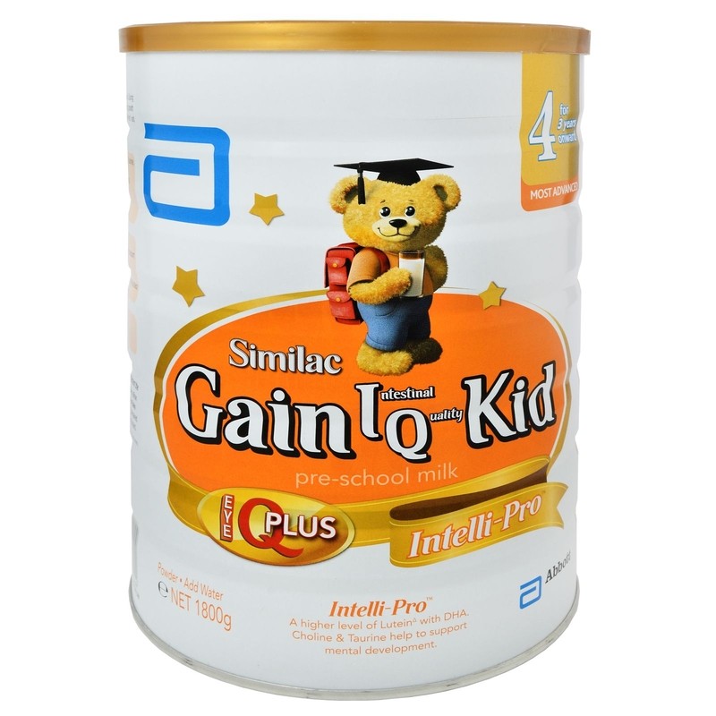 SIMILAC GAIN IQ PRESCHOOL STAGE 4 1.6KG