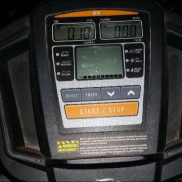 Tempo Fitness 610E Elliptical Sports Other Sports Equipment on