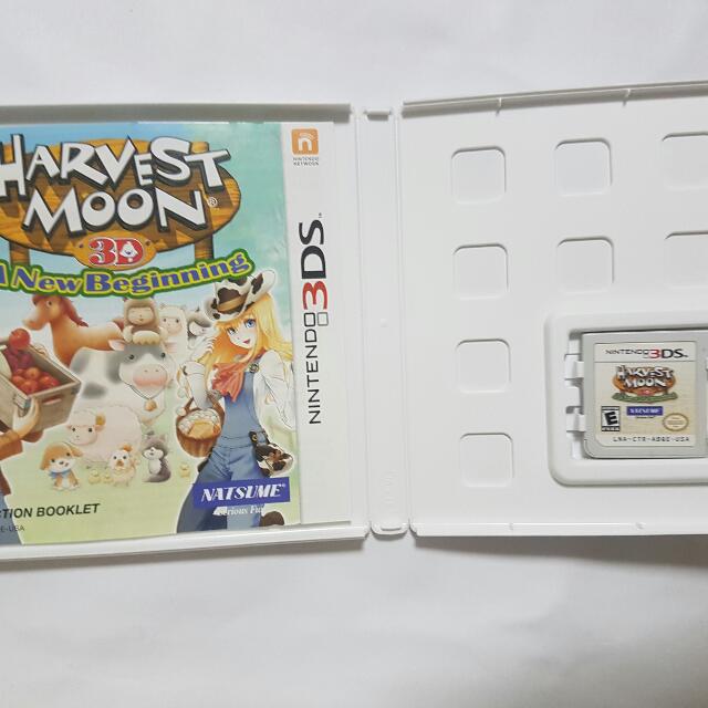 Harvest Moon Hometown Story And New Beginning, Toys & Games, Video Gaming, Video Games on Carousell