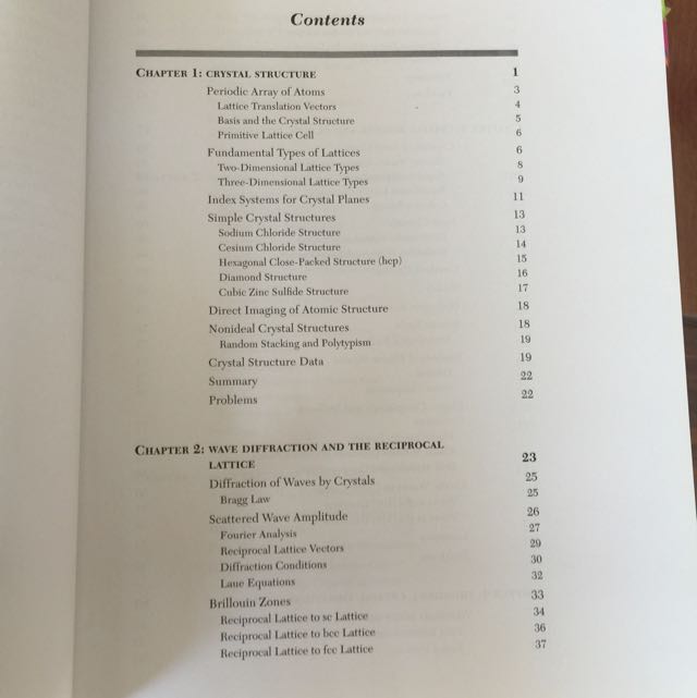 Introduction to solid state physics , eighth edition, Charles kitten ...