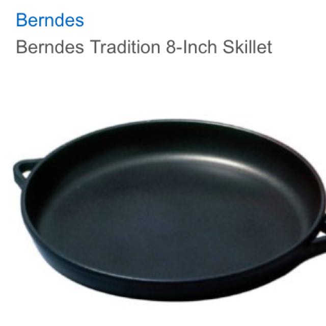 Berndes Tradition 8-Inch Skillet, TV  Home Appliances, Kitchen Appliances,  Other Kitchen Appliances on Carousell