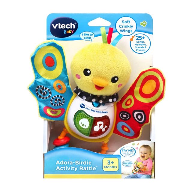 adora birdie activity rattle