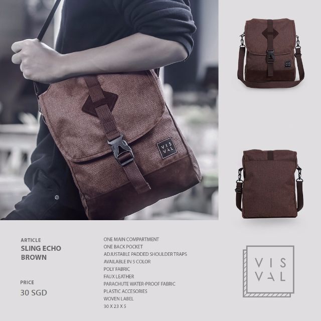 parachute sling bag