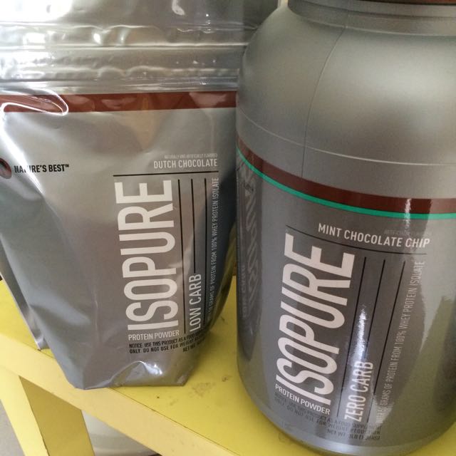 Isopure Whey Protein Isolate Zero Carb Sports Sports Games Equipment On Carousell