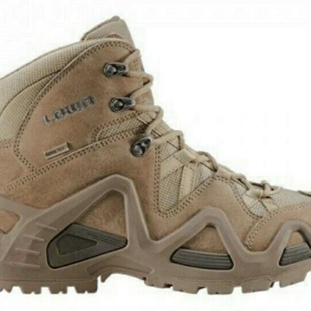 sepatu boots lowa zephyr mid coyote