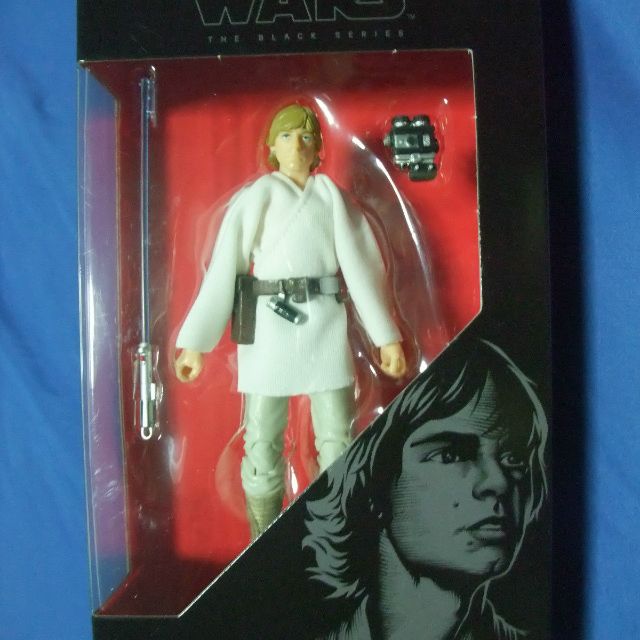 Star Wars Black Series Tatooine Luke Skywalker Mint In Box Toys Games Bricks Figurines On Carousell