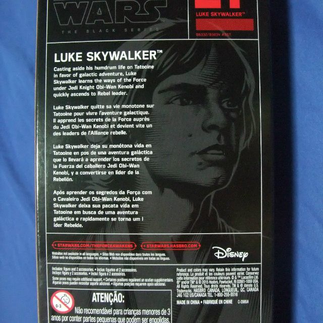 Star Wars Black Series Tatooine Luke Skywalker Mint In Box Toys Games Bricks Figurines On Carousell