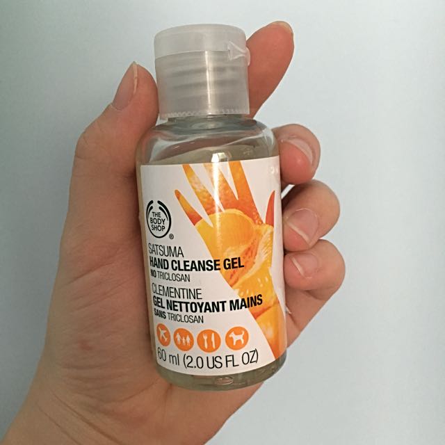 The Body Shop Satsuma Hand Cleanse Gel on Carousell