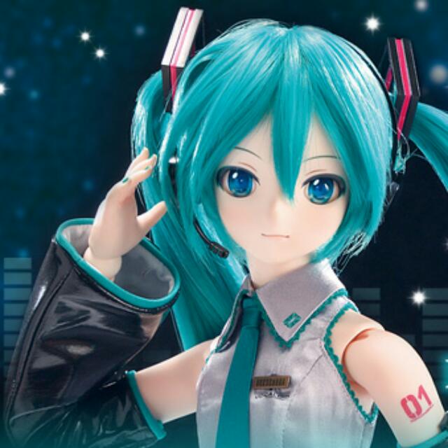dd hatsune miku dollfie dream by volks