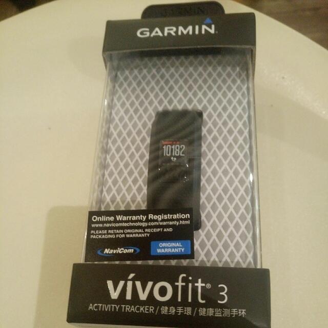 Brand New Garmin Vivofit 3, Sports Equipment, Exercise &amp; Fitness ...