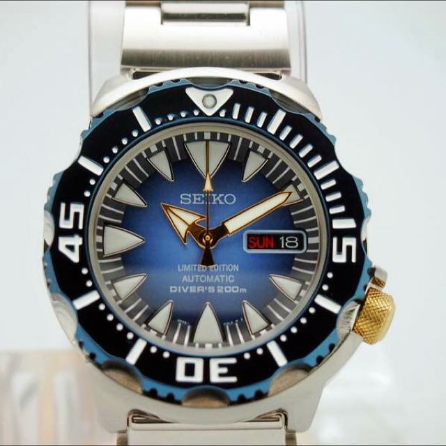 Seiko blue monster limited edition new arrivals
