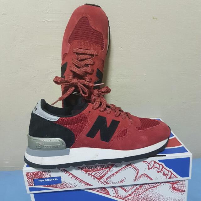 Red black outlet new balance