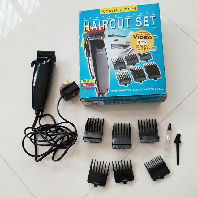 remington hair cutting set