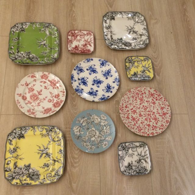 Sets Of Wall Decorative Plates Design Craft Others On Carousell