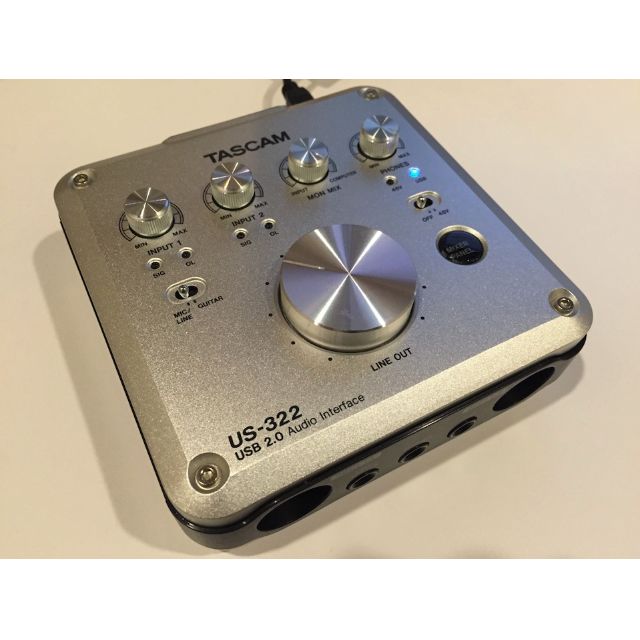Tascam Us 322 Usb 2 0 Audio Interface Music Media Music Instruments On Carousell