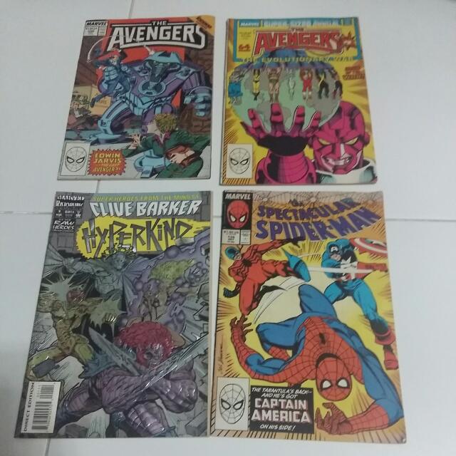 Vintage Marvel/ DC Collectible Comic, Hobbies & Toys, Memorabilia ...