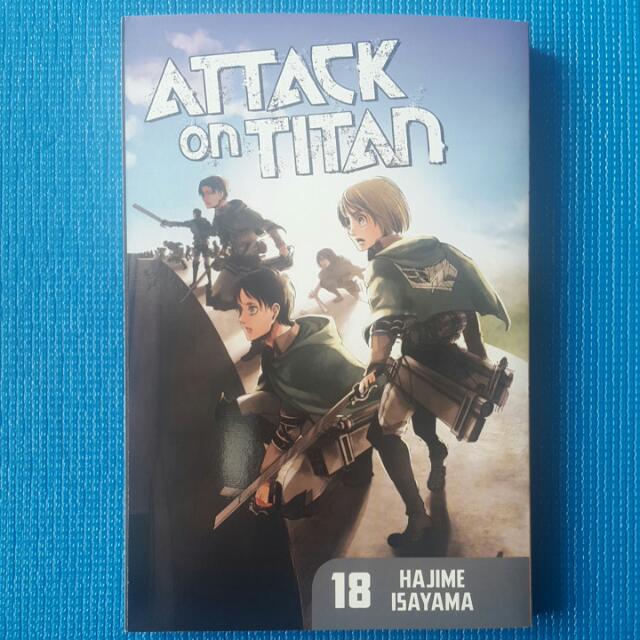 Attack On Titan Vol 18 English Books Stationery Comics